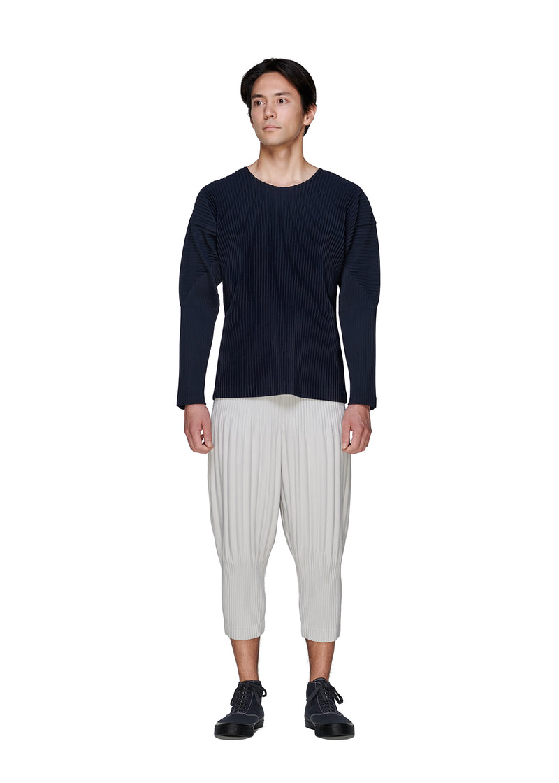 BASICS Long Sleeve T-Shirt Light Grey | ISSEY MIYAKE ONLINE STORE UK