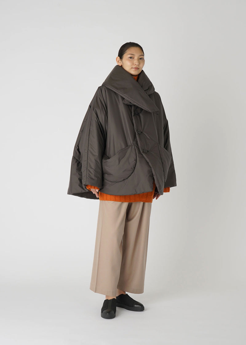 SURROUND PUFF Jacket Umber