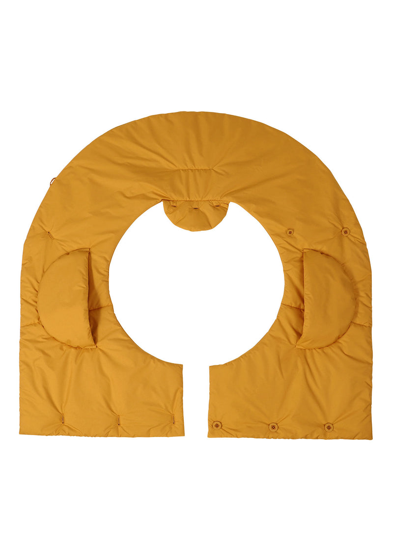 SURROUND PUFF Vest Mustard