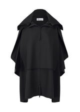132 5. SQUARE UNITS SOLID Coat Black
