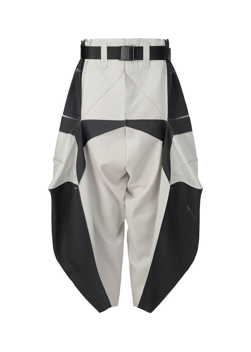 OPEN FOLIO Trousers Light Grey x Black