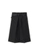 132 5. SQUARE UNITS SOLID Skirt Black