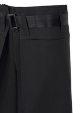 132 5. SQUARE UNITS SOLID Skirt Black