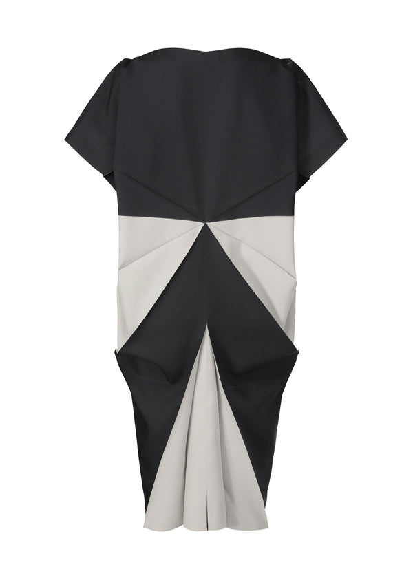 OPEN FOLIO Dress Light Grey x Black