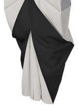OPEN FOLIO Dress Light Grey x Black