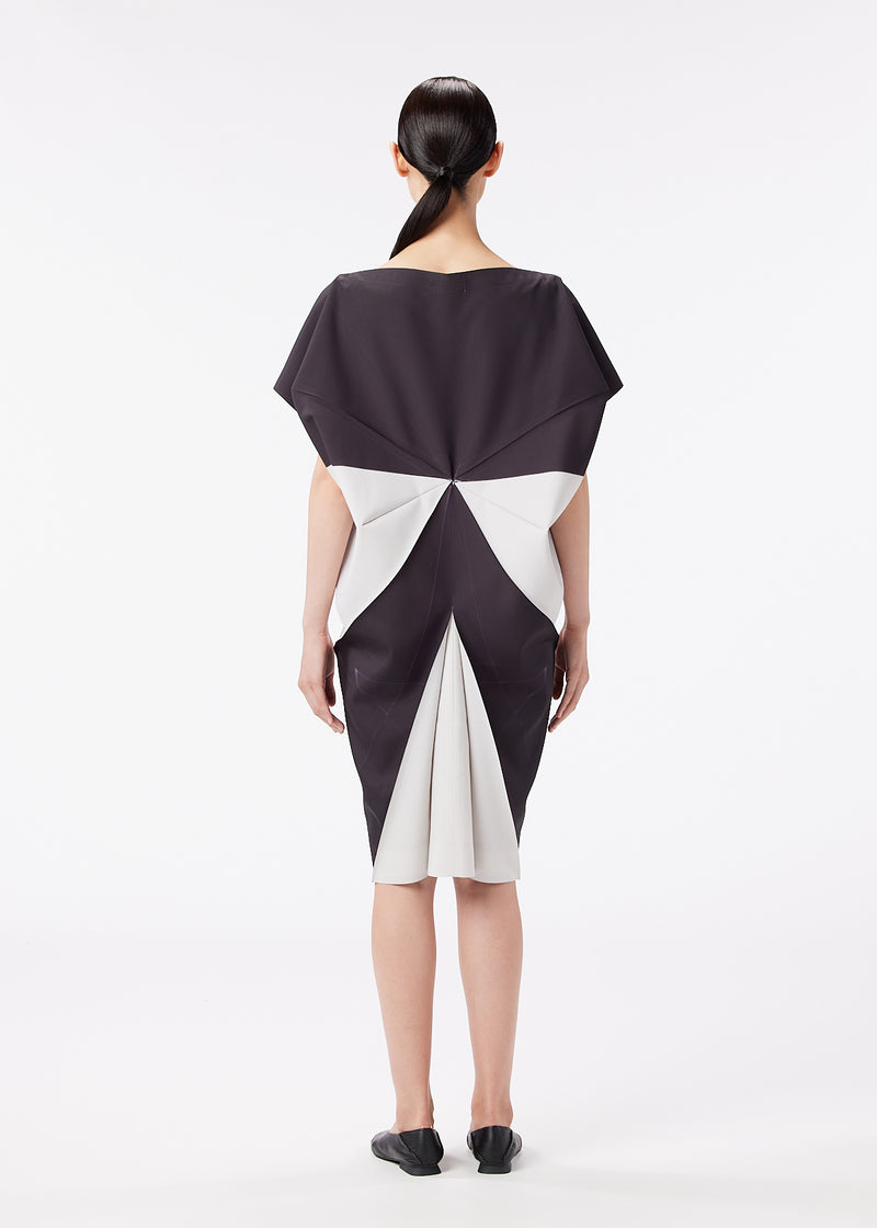 OPEN FOLIO Dress Light Grey x Black