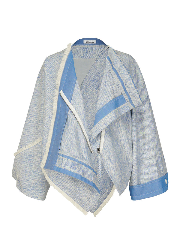 ROLLED DENIM Jacket Off White Blue