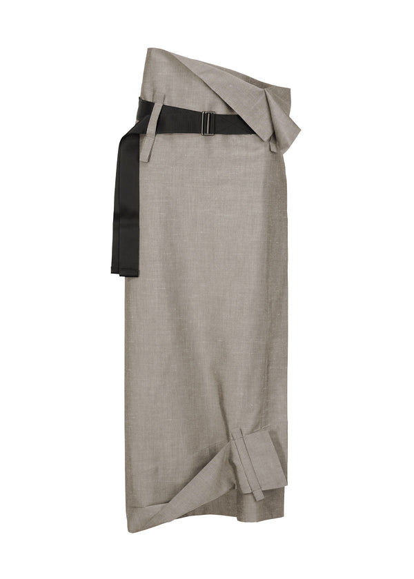 PARALLELOGRAM Skirt Grey