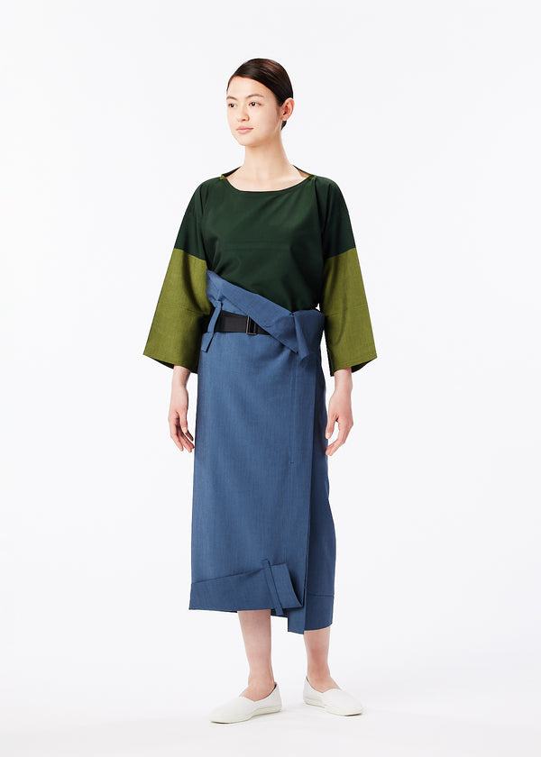 PARALLELOGRAM Skirt Navy Blue