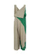 PIVOT DRAPE Jumpsuit Olive x Green