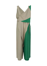 PIVOT DRAPE Jumpsuit Olive x Green