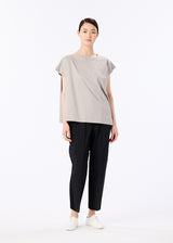 SQUARE JERSEY Top Dark Red
