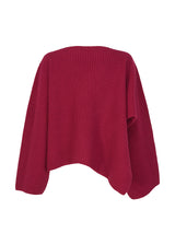 HI KNIT Top Wine