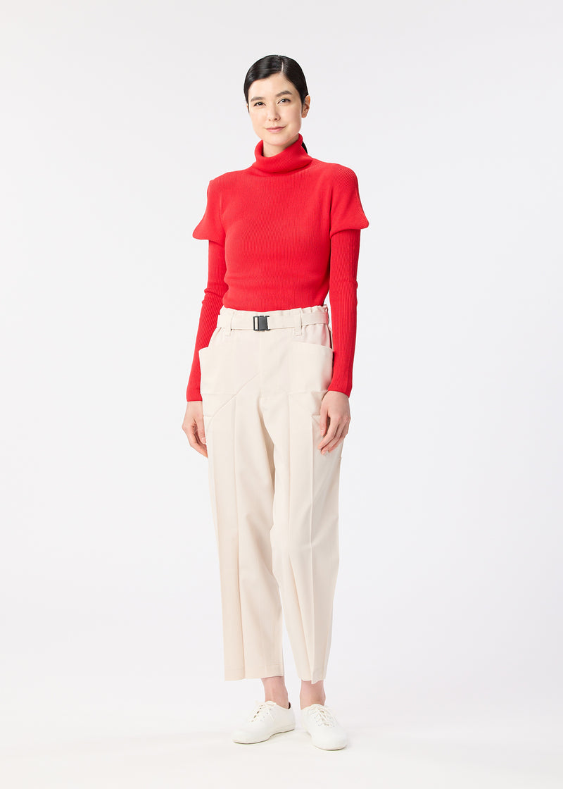 EDGE BOTTOMS Trousers Vermilion