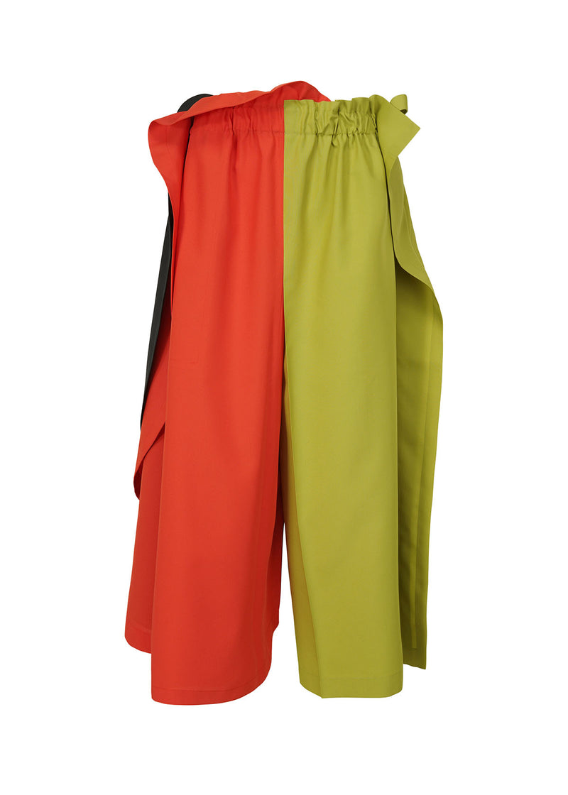MOBILE Trousers Olive x Red x Black