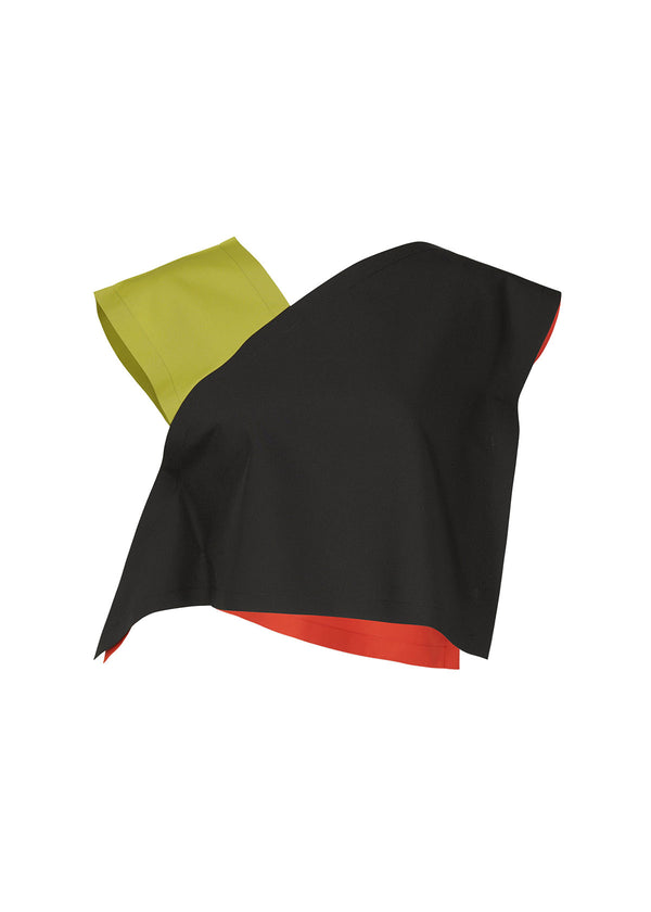 MOBILE Top Olive x Red x Black