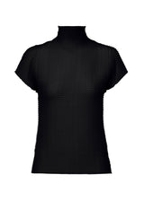 WOOLY PLEATS BK/WT-17 Shirt Black