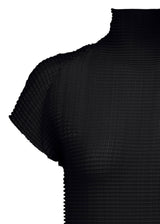 WOOLY PLEATS BK/WT-17 Shirt Black