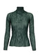 CHIFFON TWIST-18 Shirt Dark Green