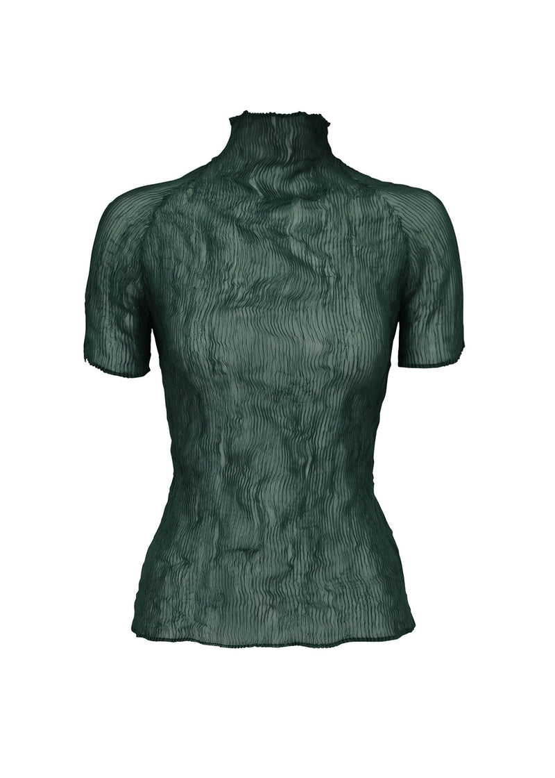 CHIFFON TWIST-18 Shirt Dark Green