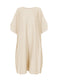 SLIT AP Dress Ivory