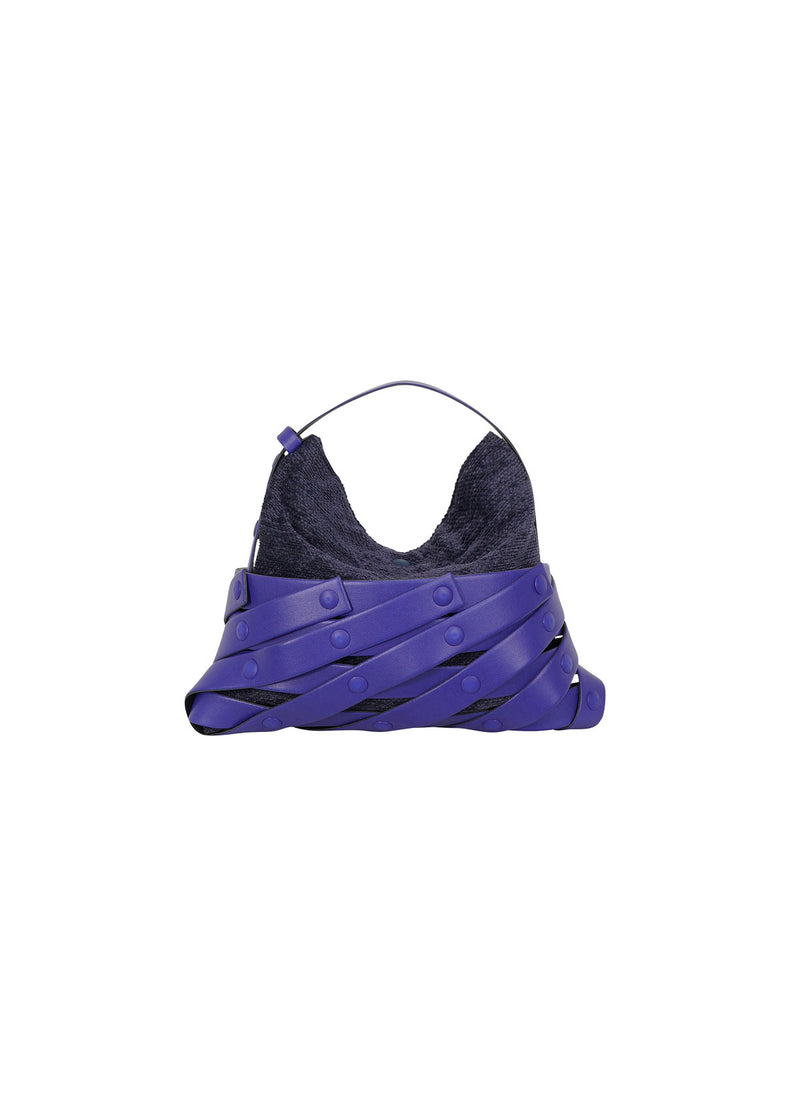 SPIRAL GRID Bag Blue Violet