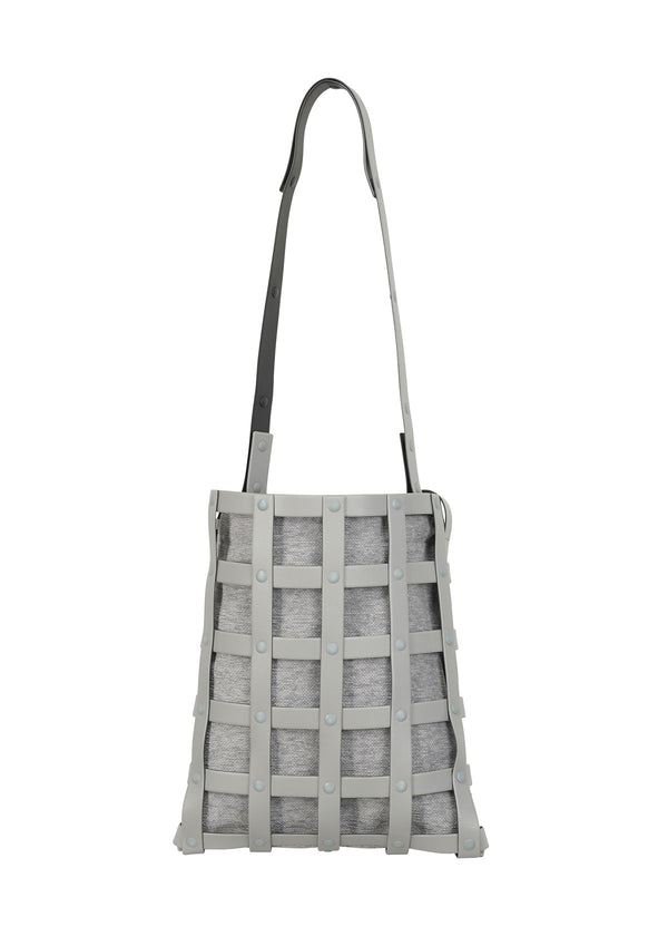 SPIRAL GRID Bag Grey