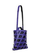 SPIRAL GRID Bag Blue Violet