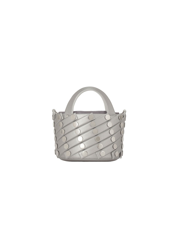 SPARKLE SPIRAL GRID Bag Silver