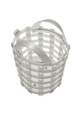 SPARKLE SPIRAL GRID Bag Silver