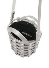 SPARKLE SPIRAL GRID Bag Black