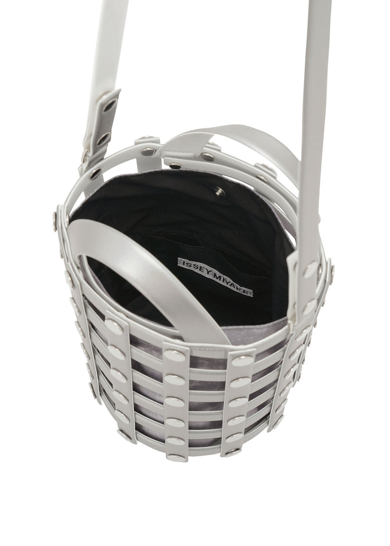 SPARKLE SPIRAL GRID Bag Black