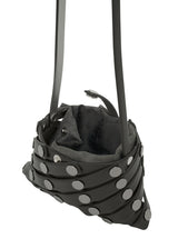 SPARKLE SPIRAL GRID Bag White