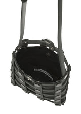 SPARKLE SPIRAL GRID Bag Silver