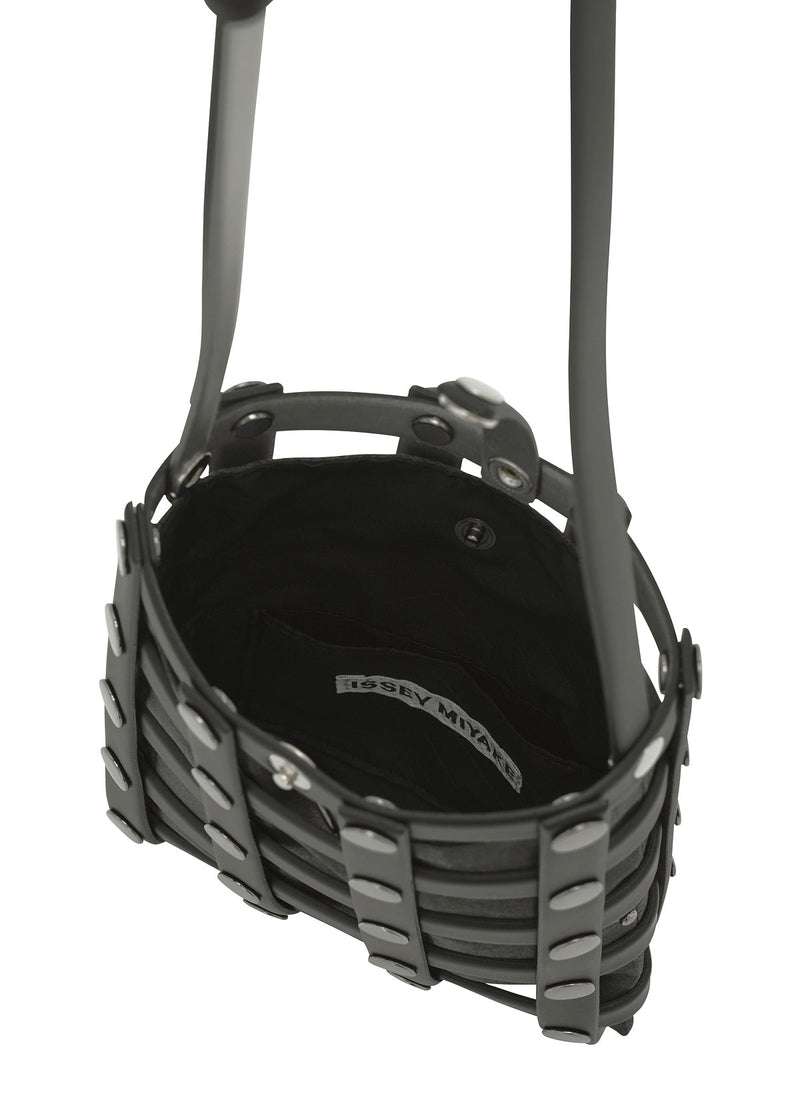 SPARKLE SPIRAL GRID Bag Silver