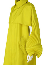 PINNATE COAT Coat Yellow