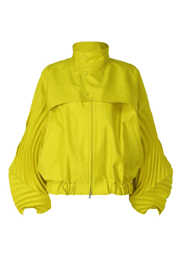 PINNATE COAT Jacket Yellow