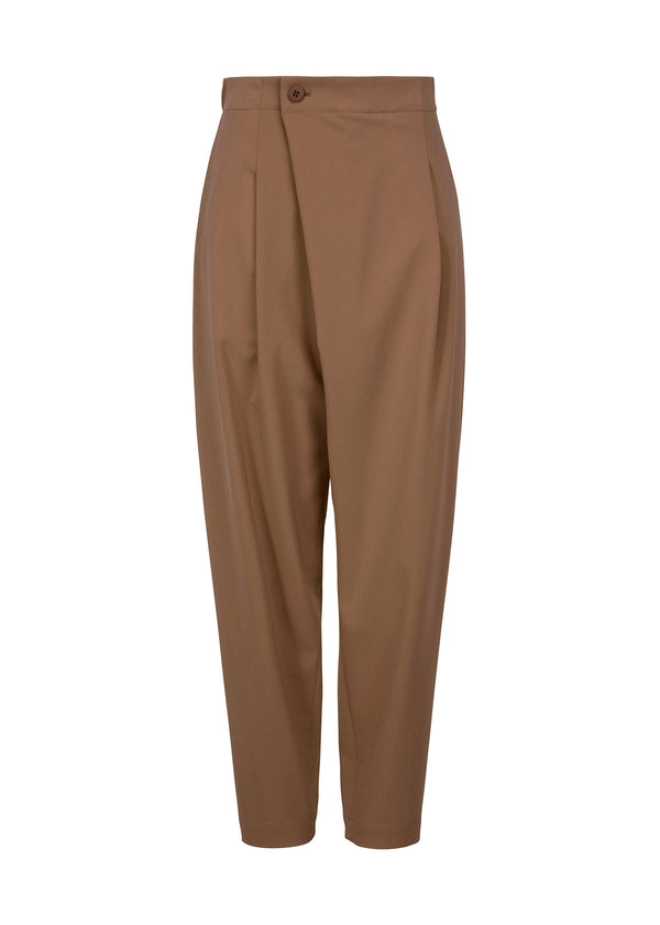 ROUND PANTS Trousers Brown