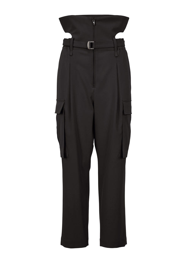 ROUND PANTS Trousers Black