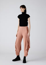 ORBICULAR PLEATS Trousers Light Pink