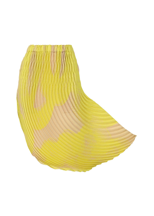 GROW PLEATS Skirt Beige-Hued