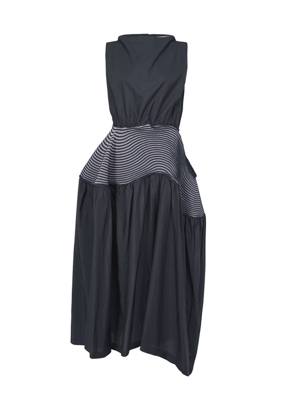WINDING SOLID Dress Navy