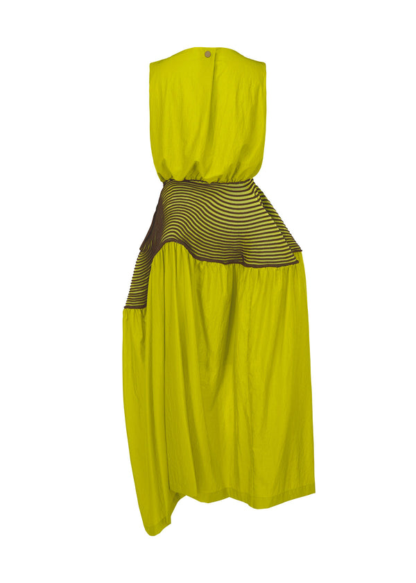 WINDING SOLID Dress Yellow