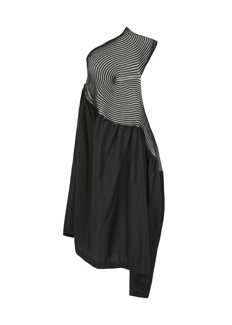 WINDING SOLID Dress Black