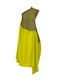 WINDING SOLID Dress Yellow