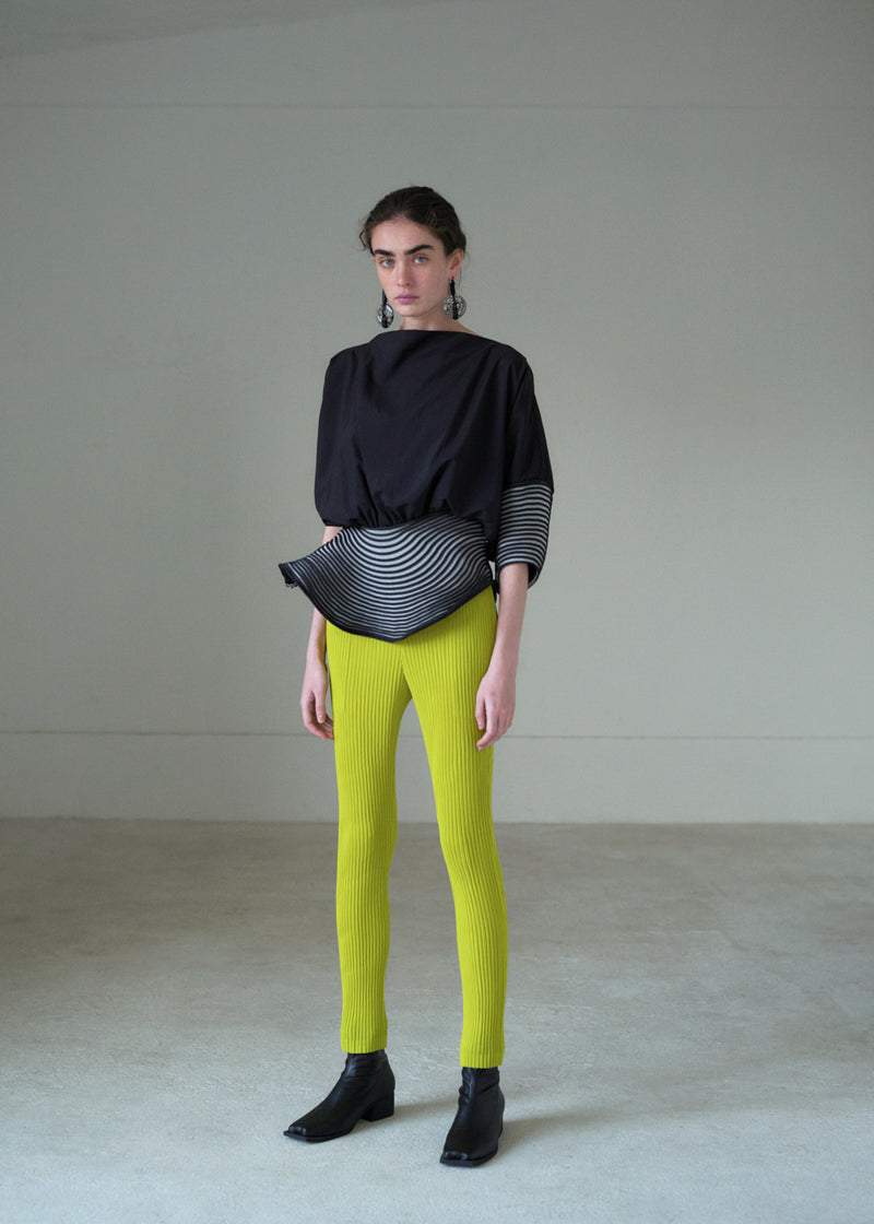 WINDING SOLID Shirt Yellow