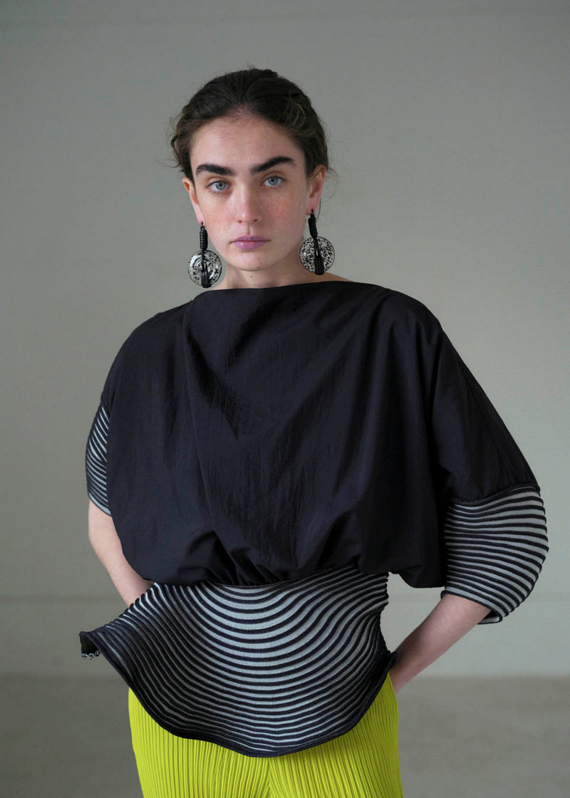WINDING SOLID Shirt Black