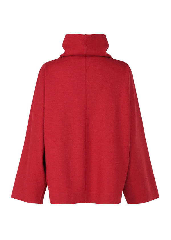 WOOL JERSEY Top Red