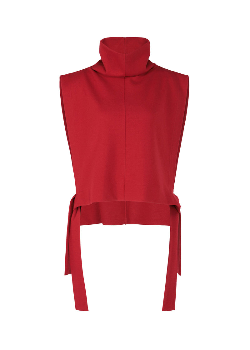 WOOL JERSEY Top Red