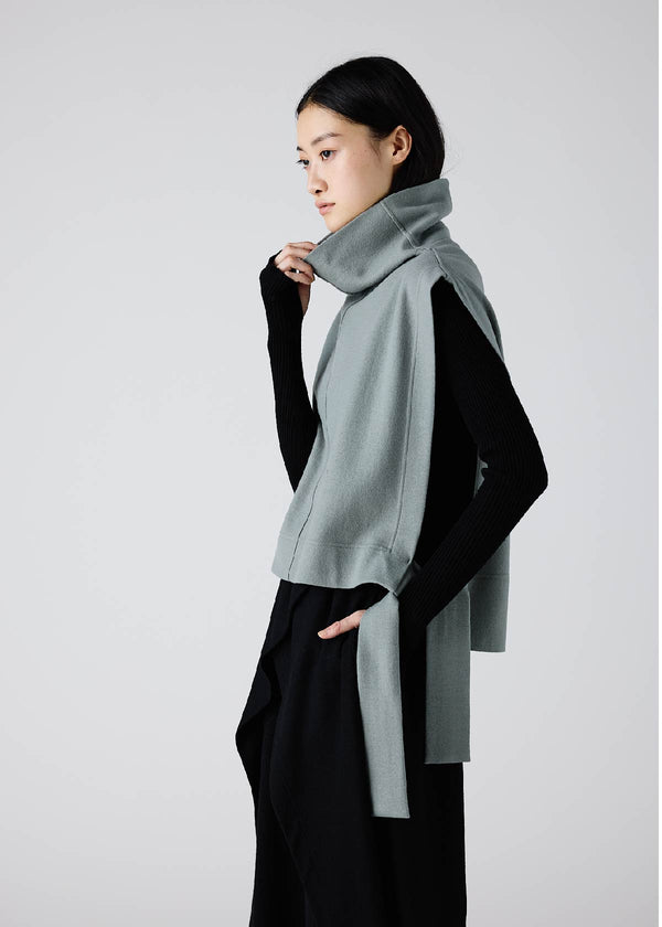 WOOL JERSEY Top Black